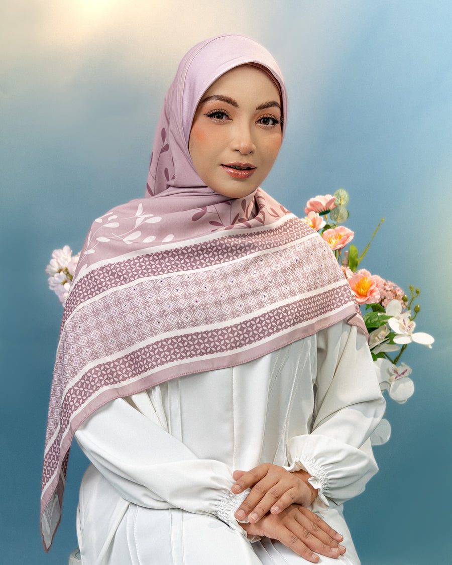 Instant 199 Melekap XL Safiyya PTD Stone in Misty Rose