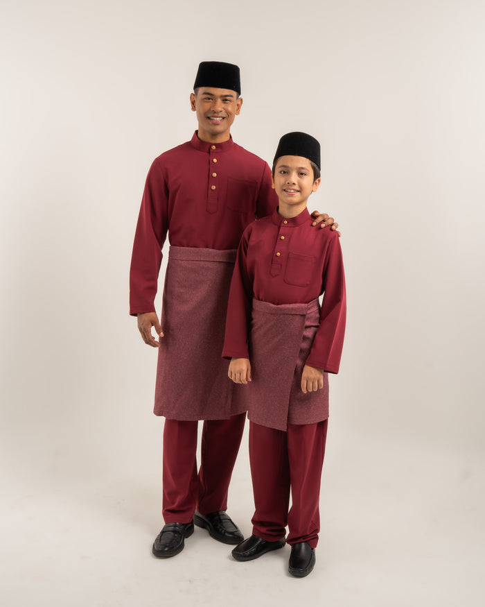 BAJU MELAYU CEKAK MUSANG CAHAYA MENS