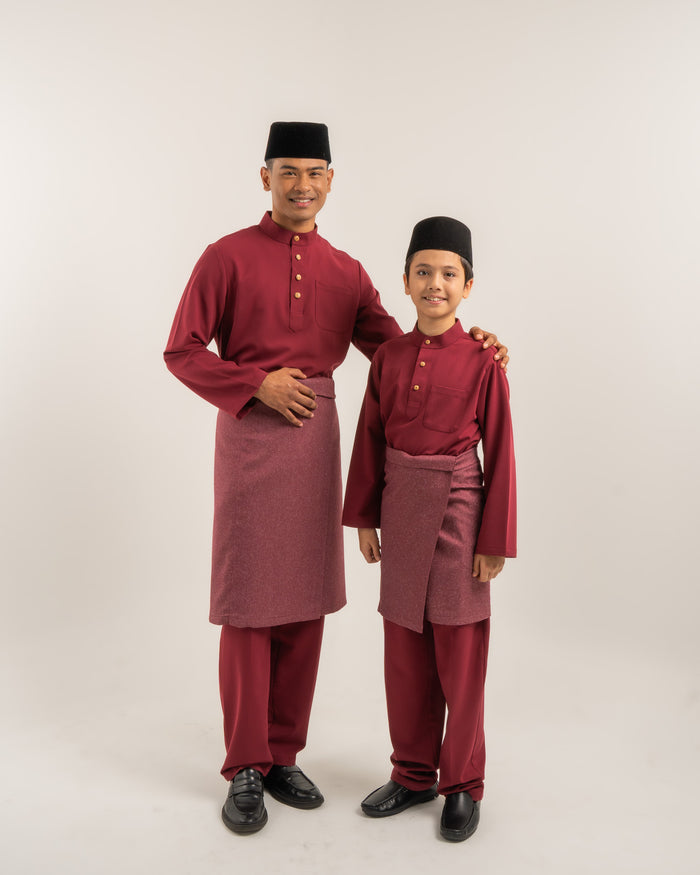 BAJU MELAYU CEKAK MUSANG CAHAYA KIDS