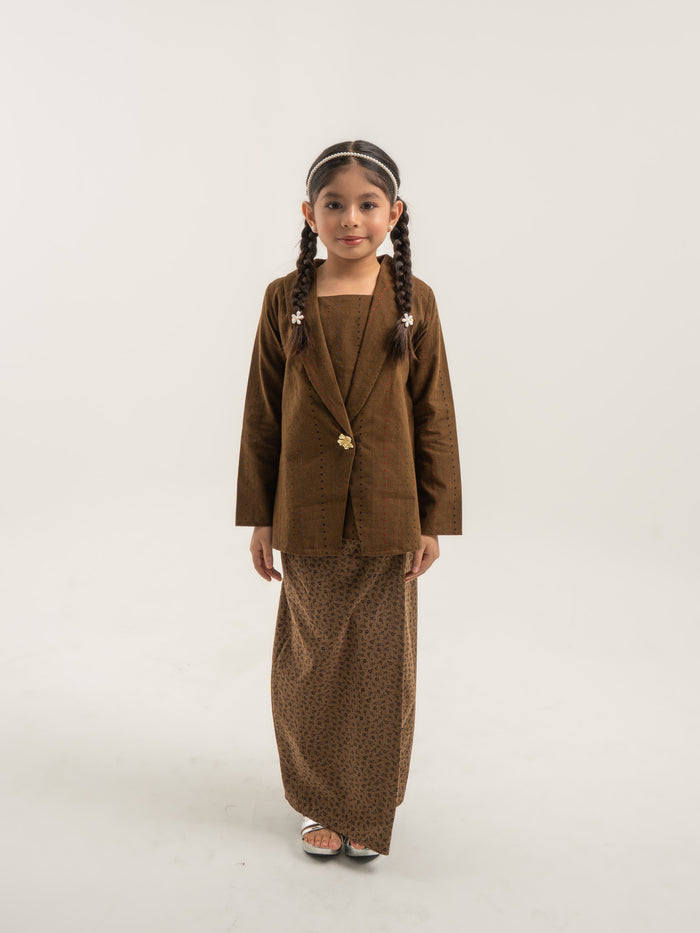 Kebarung Widuri Kids in Brown