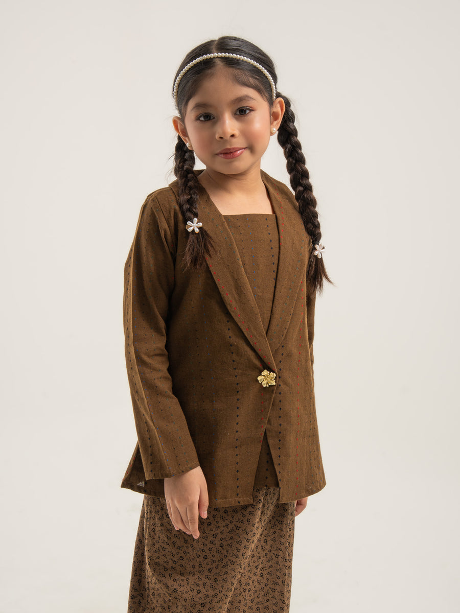 Kebarung Widuri Kids in Brown