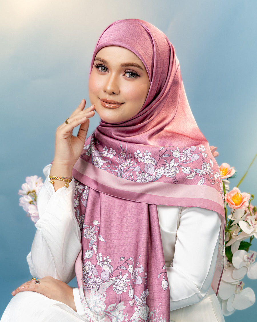 Square 189 Wide Mayaa PTD Stone in Wild Rose