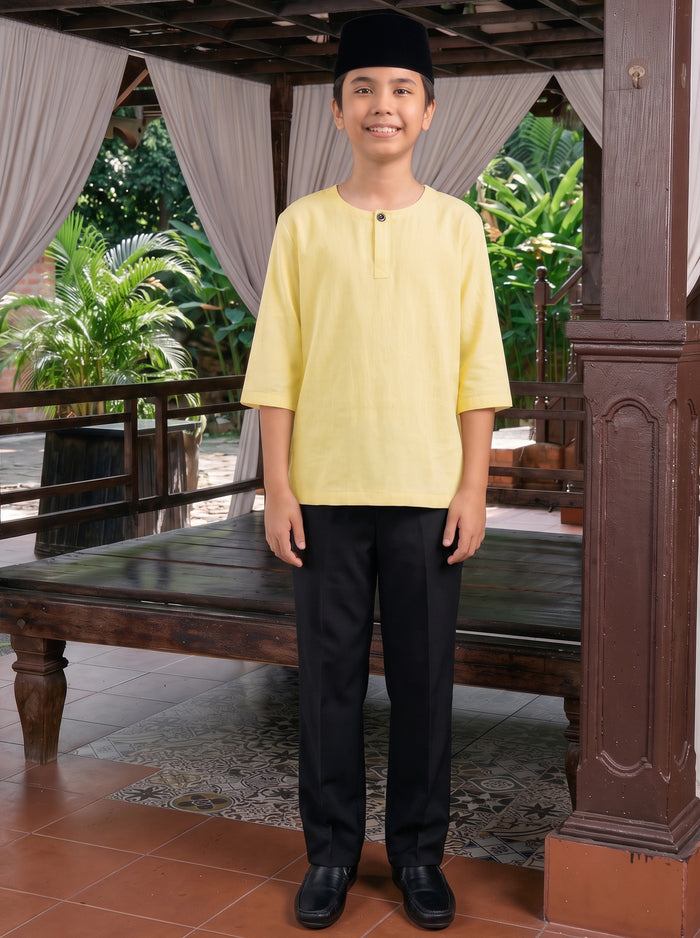 Kurta Khuntum Kids in Yellow