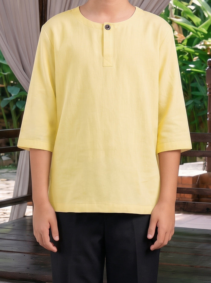 Kurta Khuntum Kids in Yellow