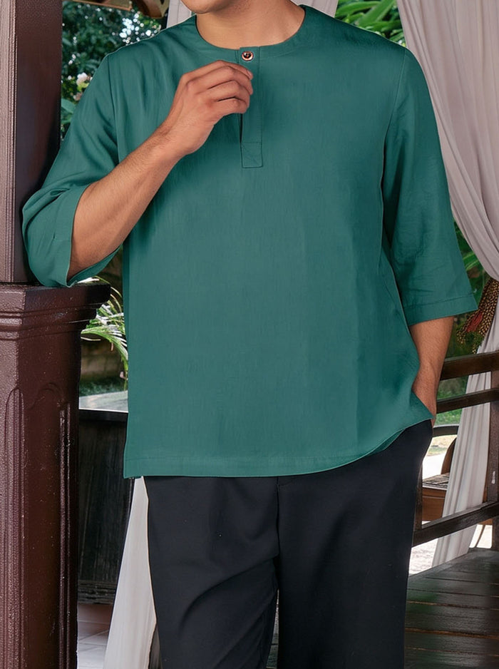 Kurta Khuntum Men in Teal Green