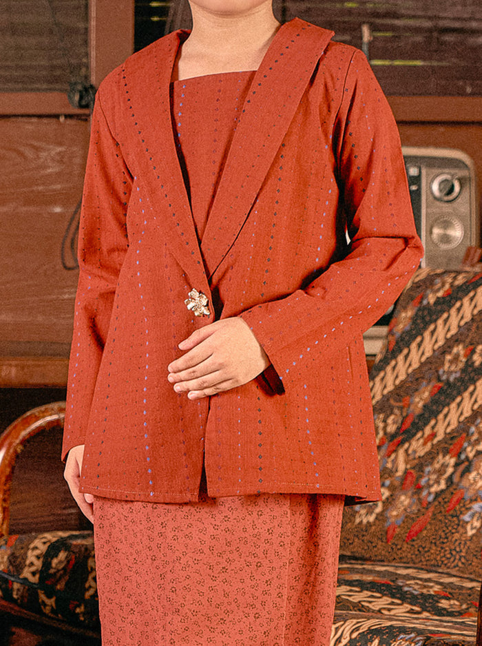 Kebarung Widuri Kids in Brick Red