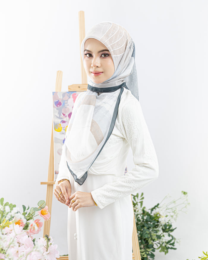Bawal Sedia Terluka Printed in Cuban Sand