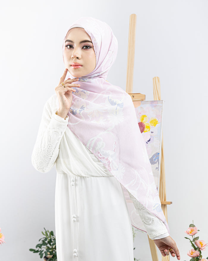 Shawl Amani Printed in Blush