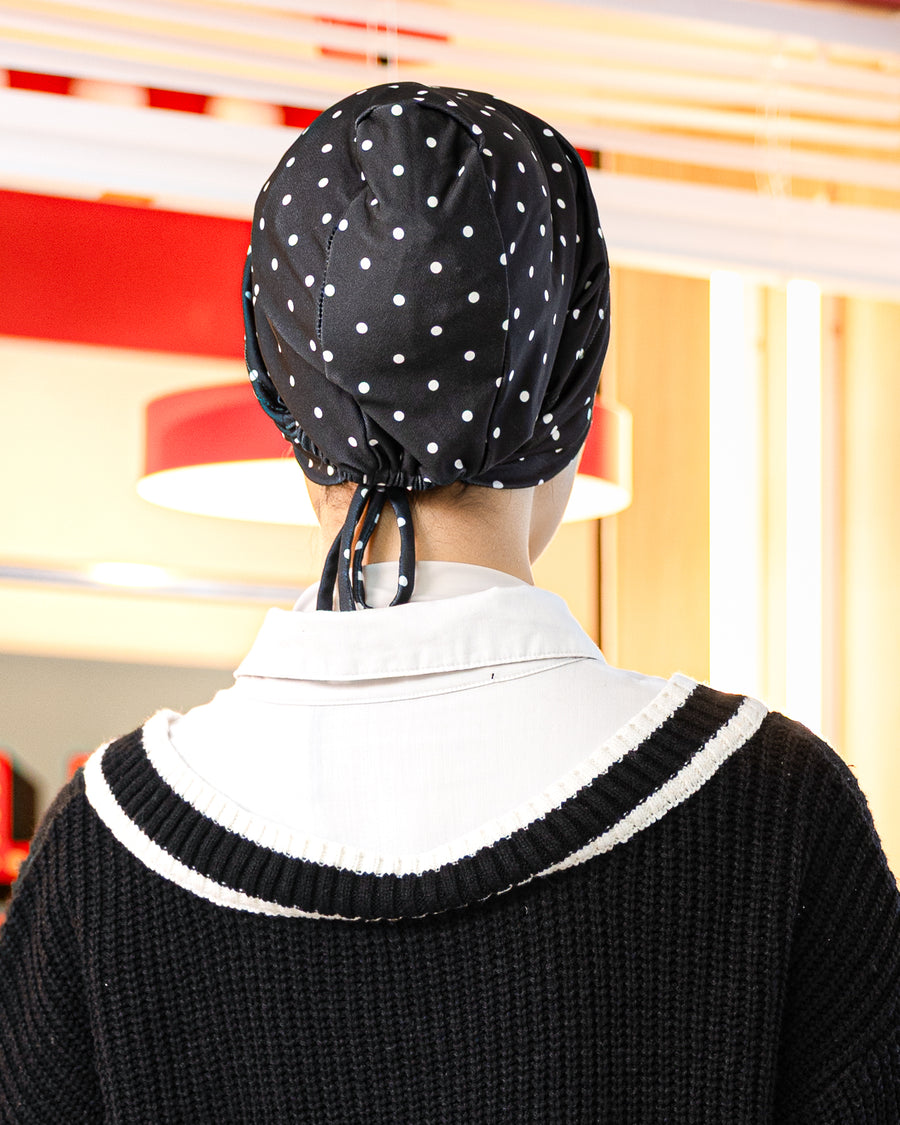 Inner PopDot in Polkadot Black