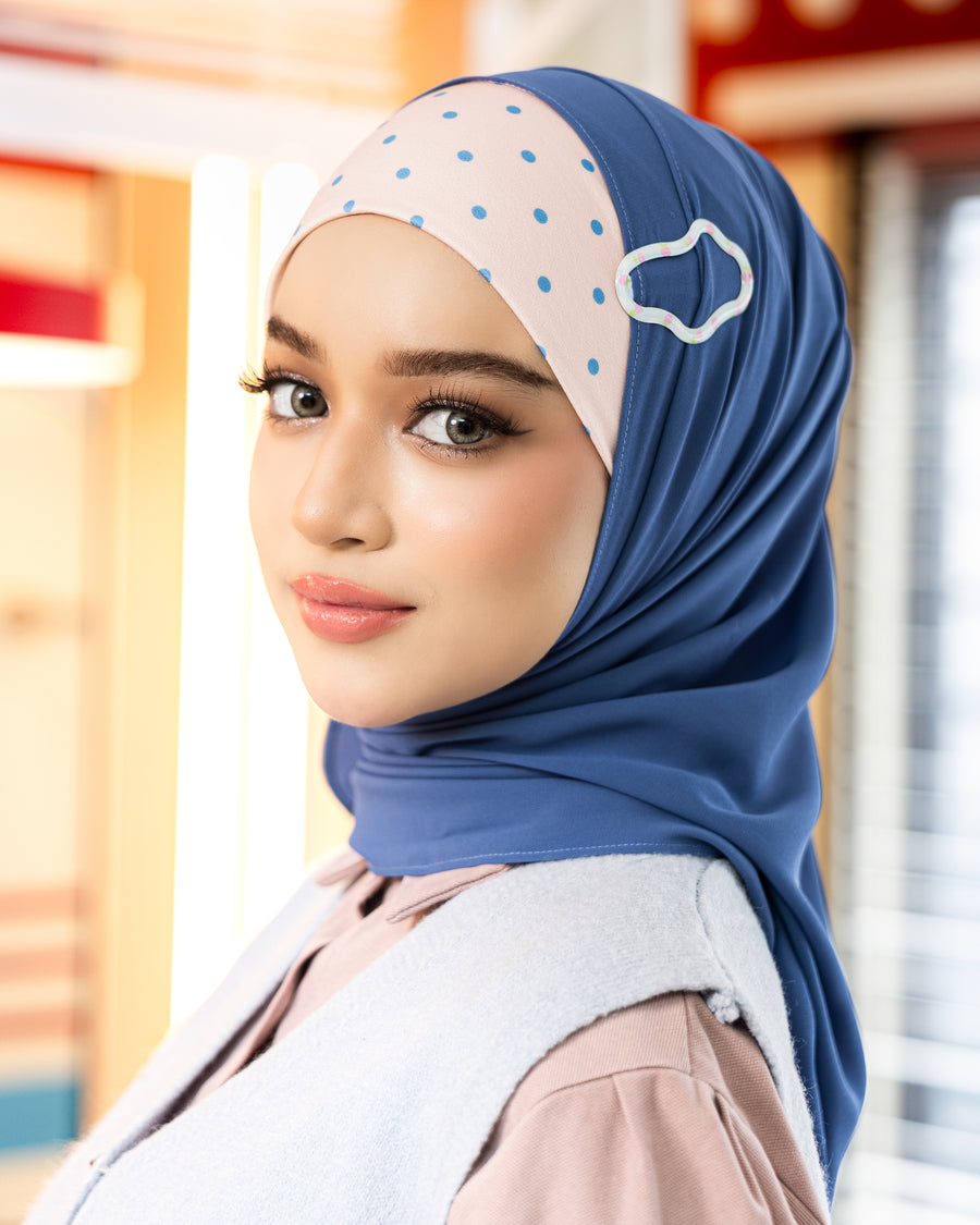 Inner PopDot in Polkadot Pale Rosette